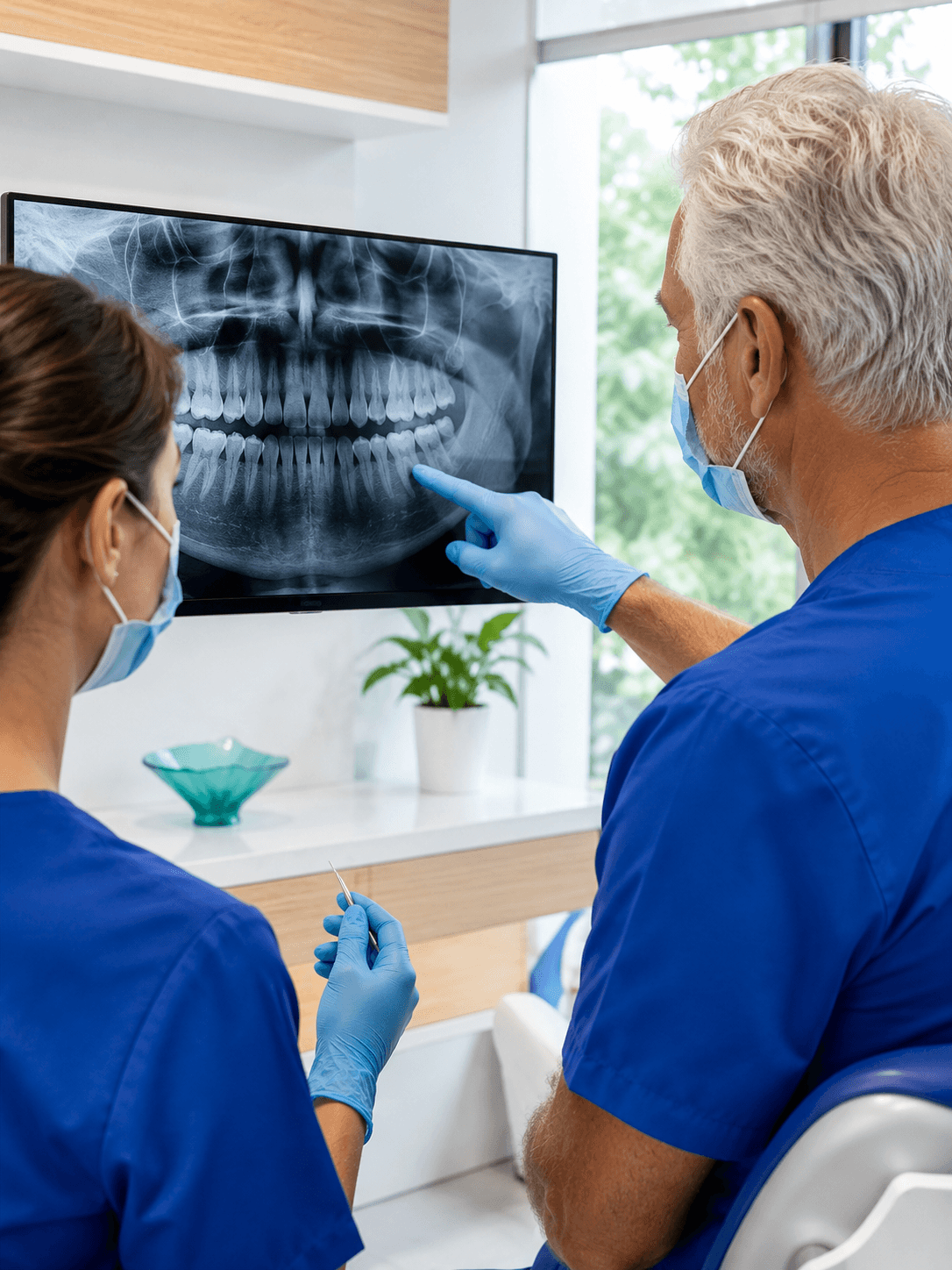 Gabinete dental de la clínica