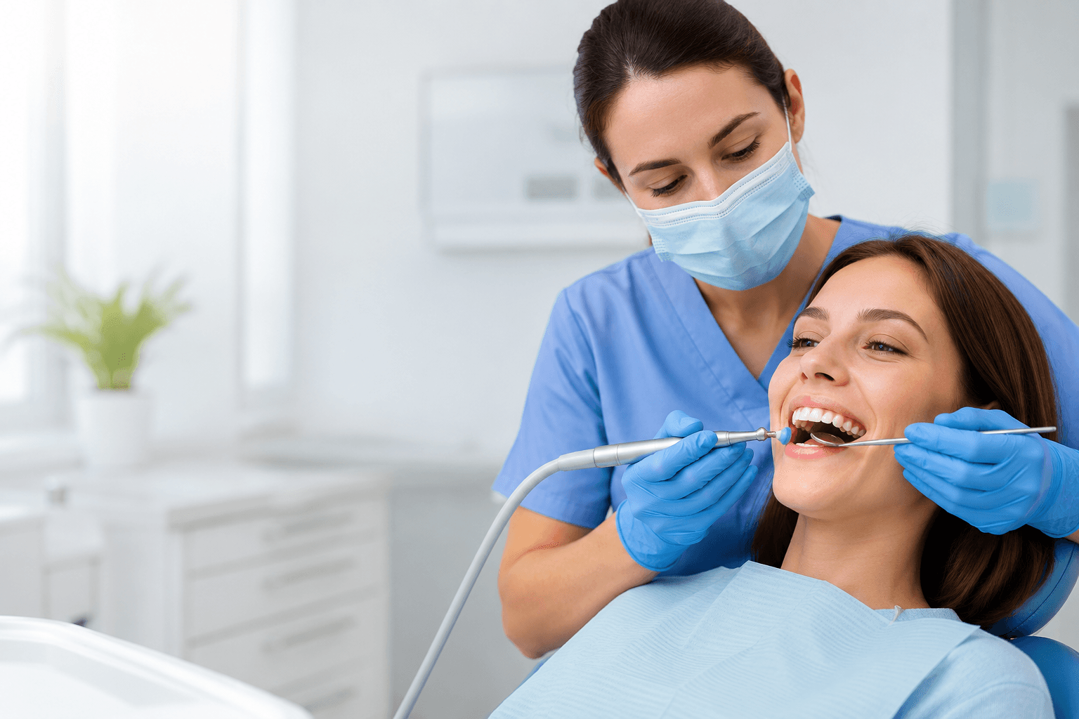 Resultado de una limpieza dental profesional